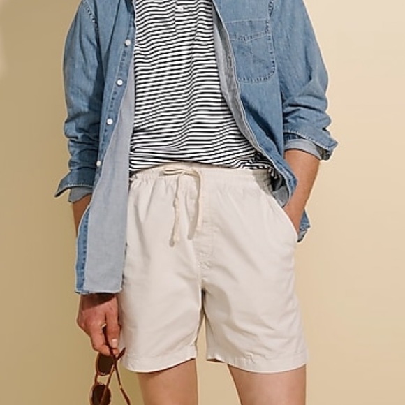 J. Crew Other - J crew 6” dock shorts for men stone beige